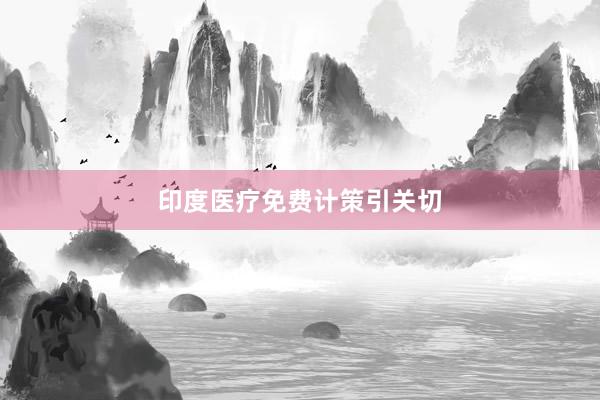 印度医疗免费计策引关切